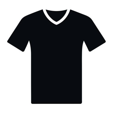 t - shirt simgesi vektör çizimi