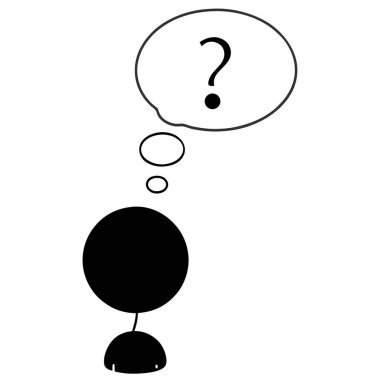 soru ve cevap kavramı, soru işaretleri, soru ve cevap simgesi, vektör, illüstrasyon