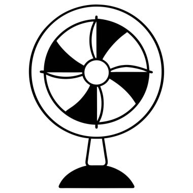 fan izole ikon vektör illüstrasyon tasarımı