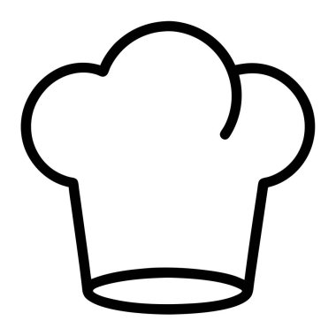 Chef şapka vektör çizim