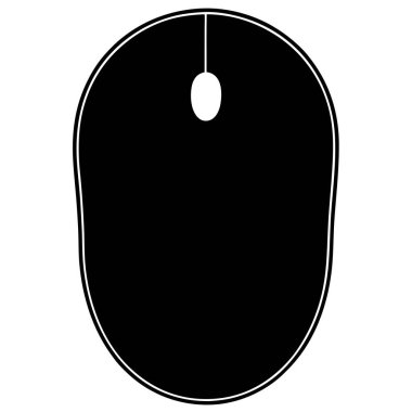 bilgisayar fare simgesi vektör illüstrasyon izole