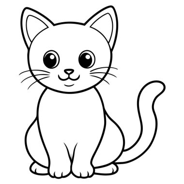 şirin kedi çizgi film simgesi