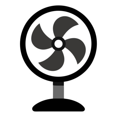 Fan simge, basit tarzı