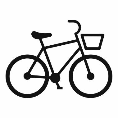 bisiklet simgesi, bisiklet sembolü illüstrasyonu