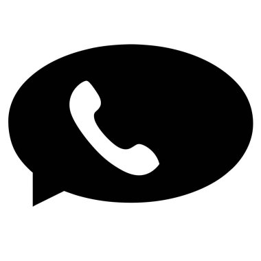 vektör glifini düz simge olarak çağır