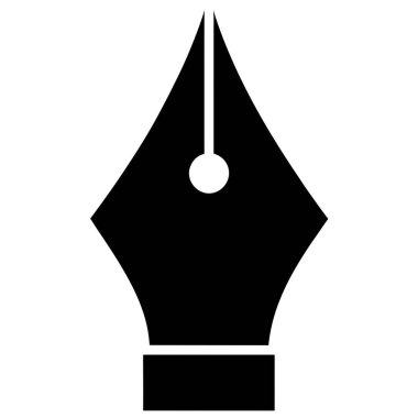 Beyaz arkaplanı olan bir dolmakalem.