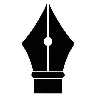 Beyaz arkaplanı olan bir dolmakalem.