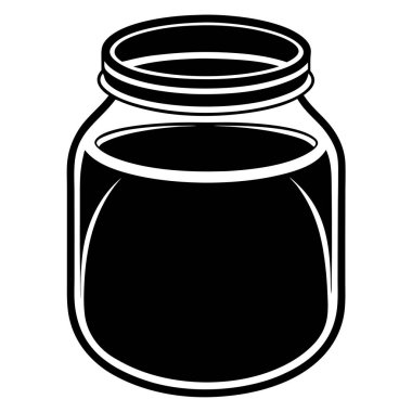 bir kavanoz bal beyaz zemin üzerine