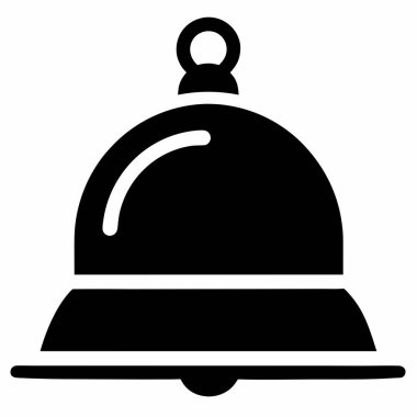 Üstünde zil olan bir çan.