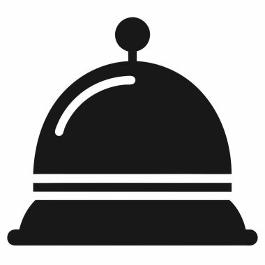 Üstünde çan olan bir saat.