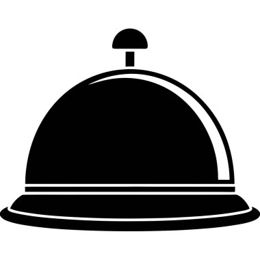 Üstünde çan olan bir saat.