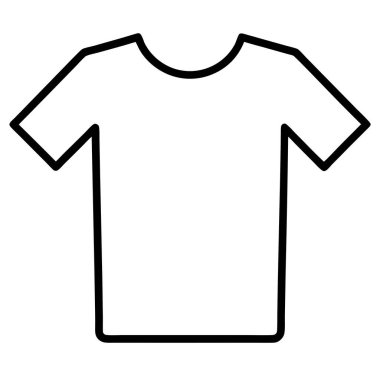 Beyaz arkaplanda bir t-shirt özeti