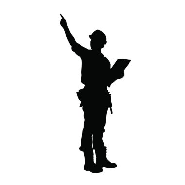 Miğferli ve üniformalı bir adamın silüeti.