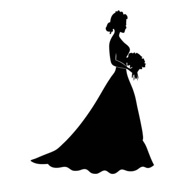 Güzel bir manzaranın arka planında bir kızın silueti.