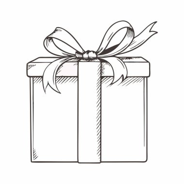 Yay ile mevcut kutunun vektör çizimi