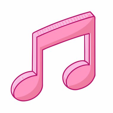 kulaklık simgesi vektörlü müzik notası