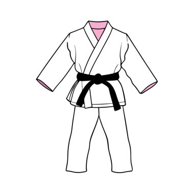 münferit kimono ve kemer tasarımı