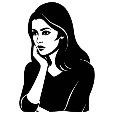 Güzel bir kadının portresi