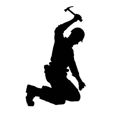 Bir dağcının silueti