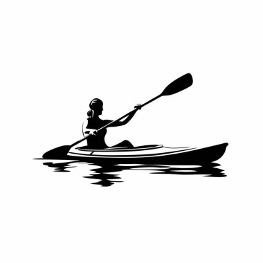 Kanodaki bir kadının silueti..