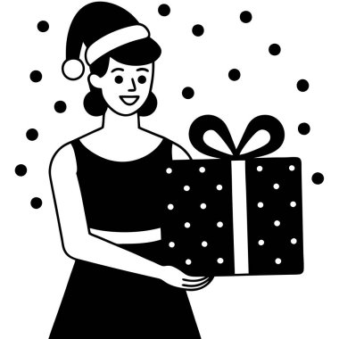 kadın hediye kutusu