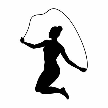 Çemberli kadın silueti