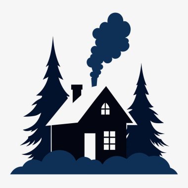 ev simgesi vektör illüstrasyonu