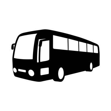 Basit, siyah bir otobüs silueti simgesi, ulaşım, seyahat ve turizm siteleri ve uygulamaları için mükemmel. Bu minimalist vektör grafiği toplu taşımayı, seyahatleri ve seyahatleri temsil etmek için idealdir. Temiz tasarım çok doyumlu olmasını sağlar.