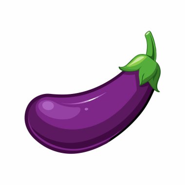 Parlak mor bir patlıcanın canlı bir çizimi, mutfak siteleri, yemek tarifleri blogları veya sağlıklı beslenme kampanyaları için mükemmel. Çizgi film tarzı klipleri beyaz arka planda izole edilir, çeşitli tasarımlara kolay entegrasyon için idealdir. Bu...
