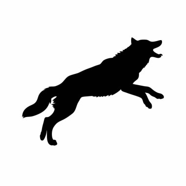 köpek simgesi vektör çizimi izole işareti