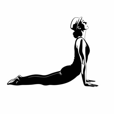 Yoga pozlar siyah
