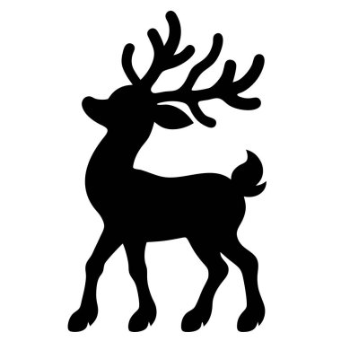 Basit, şirin bir ren geyiği silueti Noel tasarımları için mükemmel. Bu siyah-beyaz vektör grafiği tatil kartları, davetiyeler veya web sitesi dekorasyonları için idealdir. Çeşitli şenlik projeleri için kolayca basılabilir ve uyarlanabilir. Büyüleyiciydi.