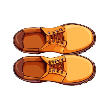 Beyaz arka planda üst kattan çekilmiş şık turuncu deri dantelli botlar. Moda blogları, online mağazalar ve editoryal kullanım için mükemmel. Görüntü kalitesi, detaylar ve dokular. Sonbahar / sonbahar moda temaları için ideal. Temiz, çıtır çıtır.