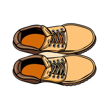 Yukarıdan bakıldığında şık bronzlaşmış deri çizmeler. Moda, yaşam tarzı ve e-ticaret siteleri için mükemmel. Görüntü kalitesi, detaylar ve dokular. Sonbahar ve bahar defilesi için ideal. Bu çok yönlü botlar erkekler için uygundur.