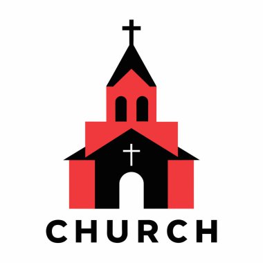 Modern, minimalist logo tasarımı bir kilise binasının kırmızı ve siyah siluetini içeriyor. Dini örgütler, web siteleri ve markalaşma materyalleri için idealdir. İnancın ve topluluğun basit ama etkili görsel temsili için. Mükemmel bir... 