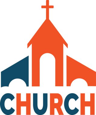 Soyut bir çan kulesi ikonu içeren modern ve minimalist bir kilise logosu tasarımı. Kiliseler, dini örgütler ya da çağdaş ve etkili bir görsel kimlik arayan inanç temelli işletmeler için mükemmel. Bu vektör grafiği markalaşma için ideal, 