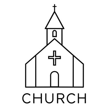 Kilise binasının minimalist çizimi, dini web siteleri, broşürler ve sunumlar için mükemmel. Basit ve temiz tasarım, çeşitli proje ve stillere kolayca adapte edilebilir. Vektör biçimi herhangi bir uygulama için canlı, ölçeklenebilir kalite sağlar