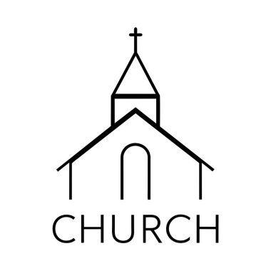 Bir kilise binasını tasvir eden basit, minimalist bir sanat simgesi. Dini siteler, broşürler ya da uygulama arayüzleri için mükemmel. Temiz vektör grafiği, çeşitli uygulamalar için kolayca ölçeklenebilir. Logo şablonu ya da çizim elemanı kadar uygun. Sayfa