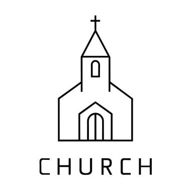 Dini web siteleri, broşürler ve markalaşma malzemeleri için mükemmel olan basit bir kilise binasını tasvir eden bir minimalist çizgi sanat ikonu. Temiz, modern tasarım çok yönlüdür ve çeşitli uygulamalara kolayca adapte edilebilir. Bu vektör grafiği