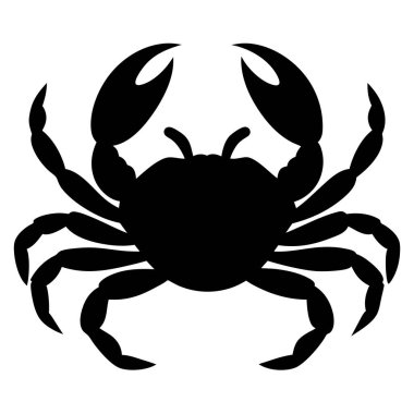Cesur, siyah bir yengeç silueti. Güçlü, minimalist bir okyanus temasına ihtiyaç duyan tasarımlar için mükemmel. Logolar, web siteleri ya da basit ama etkili bir suda yaşayan hayvan grafiği gerektiren her proje için idealdir. Yüksek çözünürlüklü vektör dosyası, seninle kolayca ölçeklenebilir