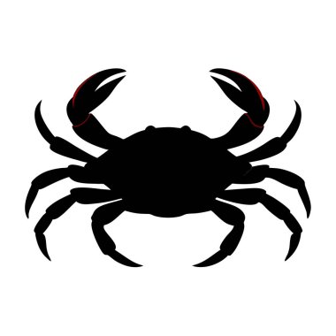 Zarif bir yengeç silueti, deniz ürünleri restoranı menüleri, okyanus temalı tasarımlar ya da deniz biyolojisi çizimleri için mükemmel. İzole edilmiş kırpma yolu ile yüksek çözünürlüklü vektör grafiği, çeşitli uygulamalar için idealdir. Basit ama çarpıcı tasarım,