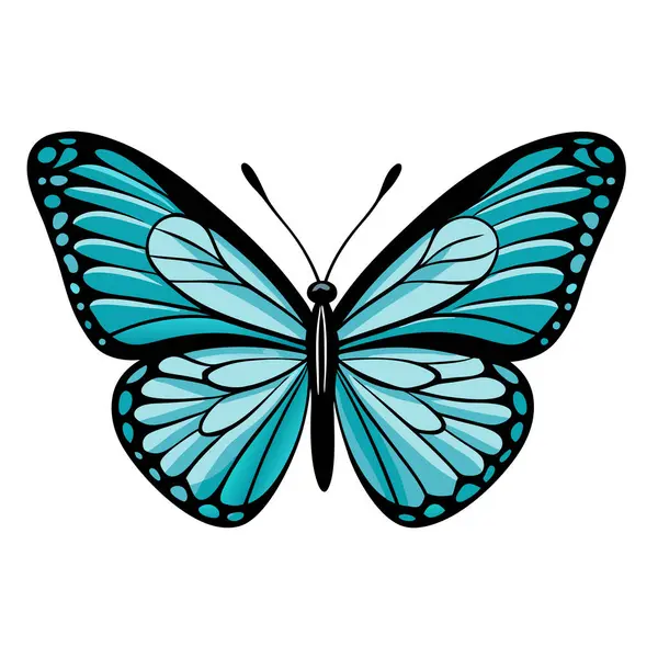 Saf beyaz arka planda izole edilmiş canlı deniz mavisi kelebeği kanatlarının yakın çekimi. Grafik tasarım projeleri için mükemmel, bahar / yaz temaları, ya da hassas, büyülü bir güzelliğe ihtiyaç duyan her tasarım için. Yazdırma ve Web u için yüksek çözünürlüklü resim ideal