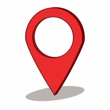 Klasik bir kırmızı harita işaretçisinin basit, temiz bir vektör simgesi. Web tasarımı, mobil uygulamalar ve GPS navigasyon sistemleri için mükemmel. Yeri, varış yerini ve seyahati temsil ediyor. Üç boyutlu ve çizgi film de dahil olmak üzere çeşitli stillerde mevcut. Yüksek çözünürlüklü, kolayca