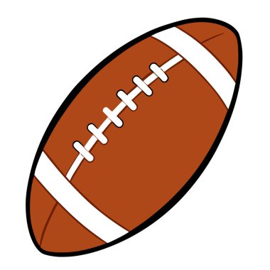 Klasik kahverengi ve beyaz Amerikan futbolu, büyük maça hazır. Bağcıkların ve dikişlerin detaylarını gösteriyor. Amerikan futbolu, NFL, üniversite ya da lise oyunlarıyla ilgili spor, reklam ve editoryal kullanım için idealdir. Gösteriş için mükemmel.