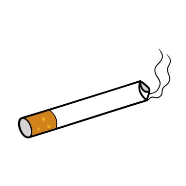 Beyaz arka planda izole edilmiş duman yayan basit bir çizgi film çizimi. Sağlık kampanyaları, sigara karşıtı girişimler ya da minimalist grafik gerektiren editör projeleri için mükemmel. Vektör biçimi her boyutta taze kalite sağlar. Ben...