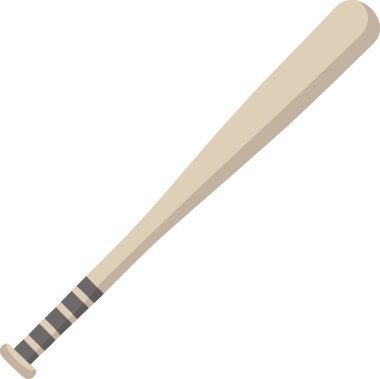 Klasik bir tahta beyzbol sopasının yüksek kalite vektör çizimi, sporla ilgili tasarımlar, web siteleri veya pazarlama malzemeleri için mükemmel. Atletizm yarışması, antrenman ve oyunun ruhu için ideal. Vario için uygun temiz tasarım