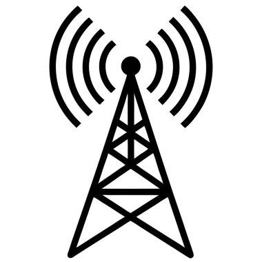 Yüksek bir iletişim kulesi kablosuz sinyaller iletir, gelişmiş telekomünikasyon teknolojisi sergiler. Anten dizisi radyo dalgaları yayınlayarak hücresel, mobil ve internet ağları için önemli bir bağlantı sağlıyor. Bu güçlü infrastruc