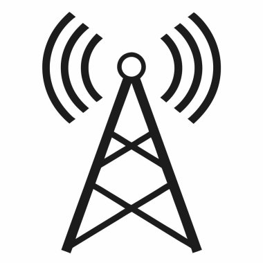 Yüksek bir iletişim kulesi kablosuz sinyaller iletir, gelişmiş telekomünikasyon teknolojisi sergiler. Anten dizisi, modern dijital altyapıyı temsil eden hücresel, Wi-Fi ve yayın ağları için yüksek hızlı veri transferini kolaylaştırır. 