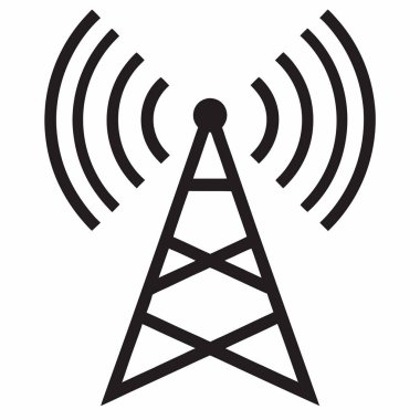 Yüksek bir iletişim kulesi, gelişmiş telekomünikasyon teknolojisini gösteren kablosuz sinyaller iletir. Anten radyo ve televizyon dalgaları yayınlayarak, geniş bir ağ üzerinden güvenilir internet bağlantısı ve mobil veri iletimi sağlıyor..  