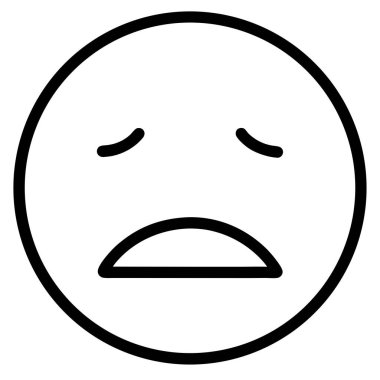 Üzgün yüz ifadelerinin basit, minimalist bir çizgisi. Üzüntüyü, hayal kırıklığını ya da melankoliyi iletmek için ince ama anlamlı bir grafiğe ihtiyaç duyan internet siteleri, uygulamalar ya da sosyal medya iletileri için mükemmel. Siyah ve beyaz vektör tasarımı kolaydır